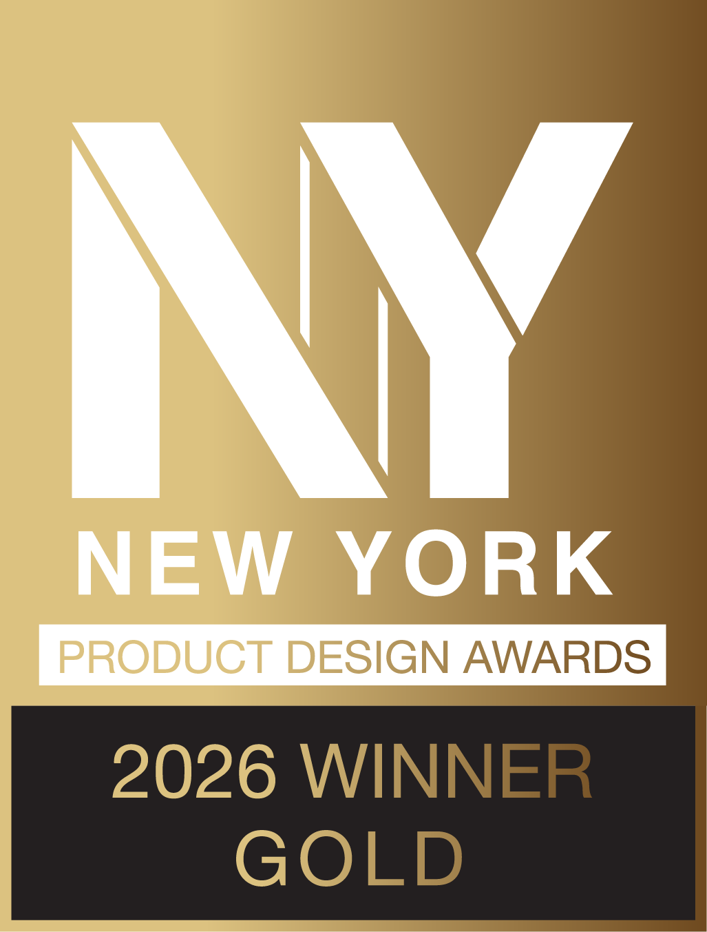 NY Product Design Awards — Gold
